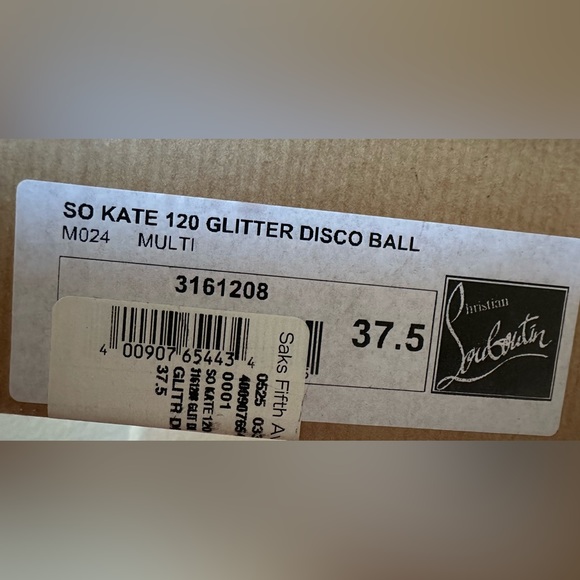 Christian Louboutin so late disco ball heels - Picture 2 of 5